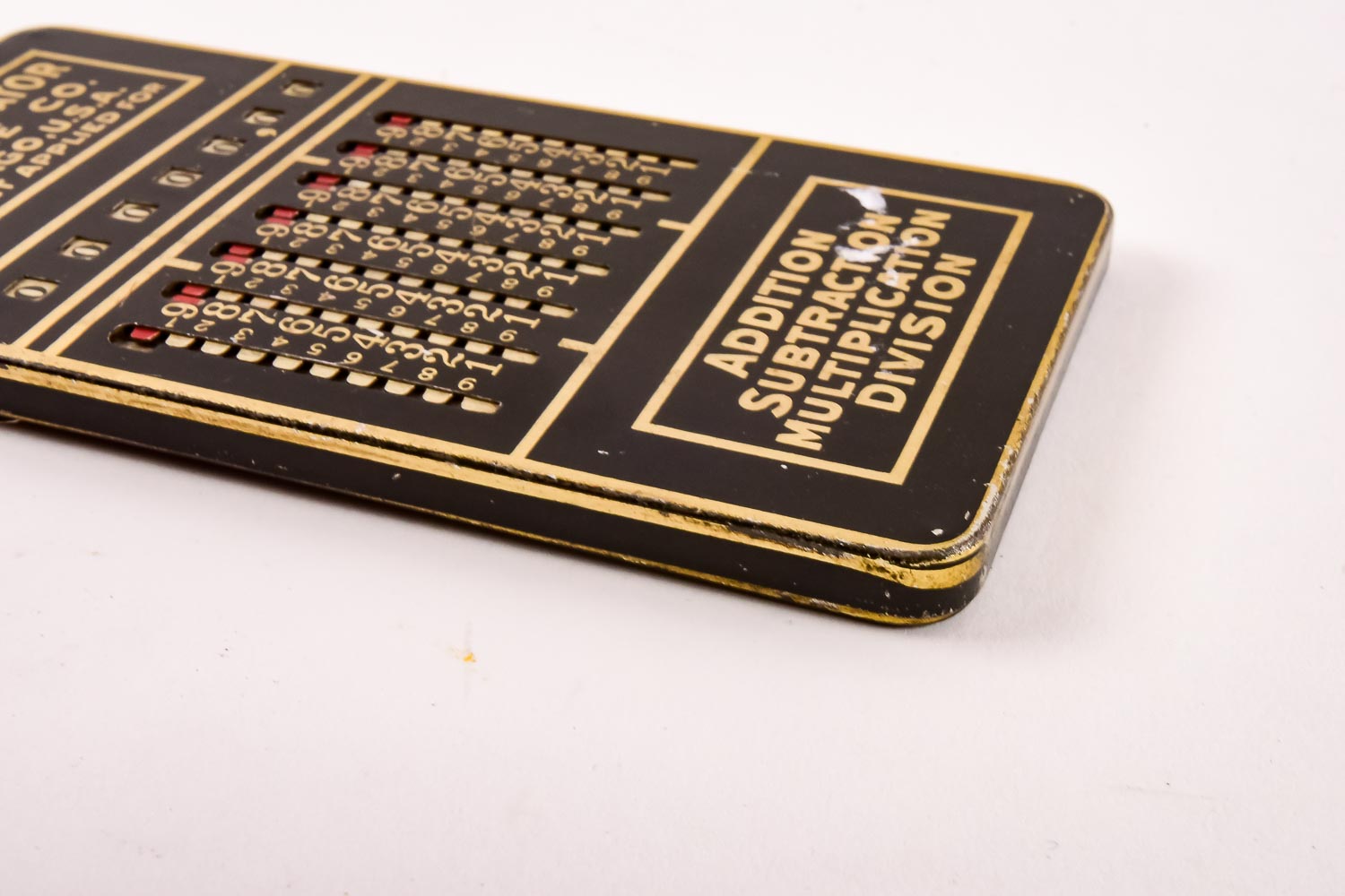 Vintage Metal Calculator