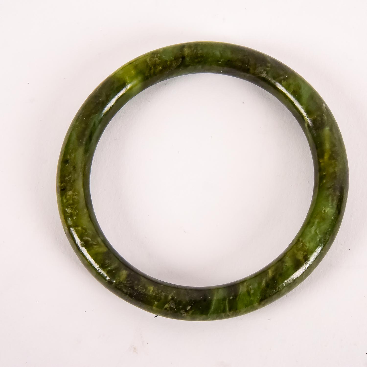 Nephrite Jade Bangle Bracelet