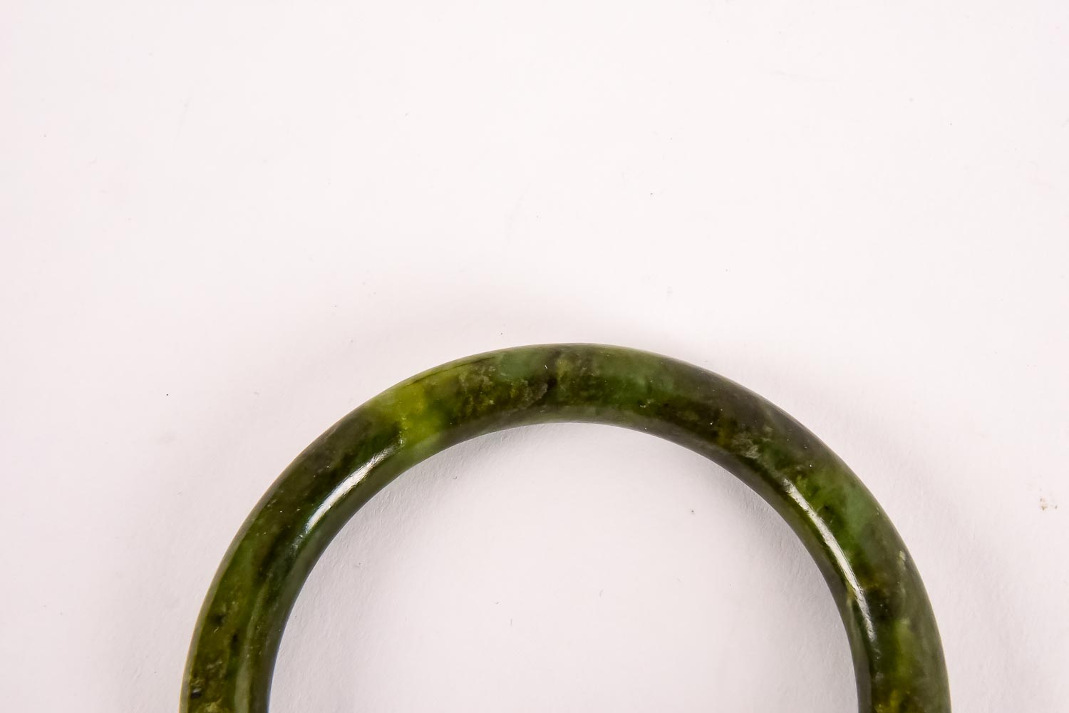 Nephrite Jade Bangle Bracelet