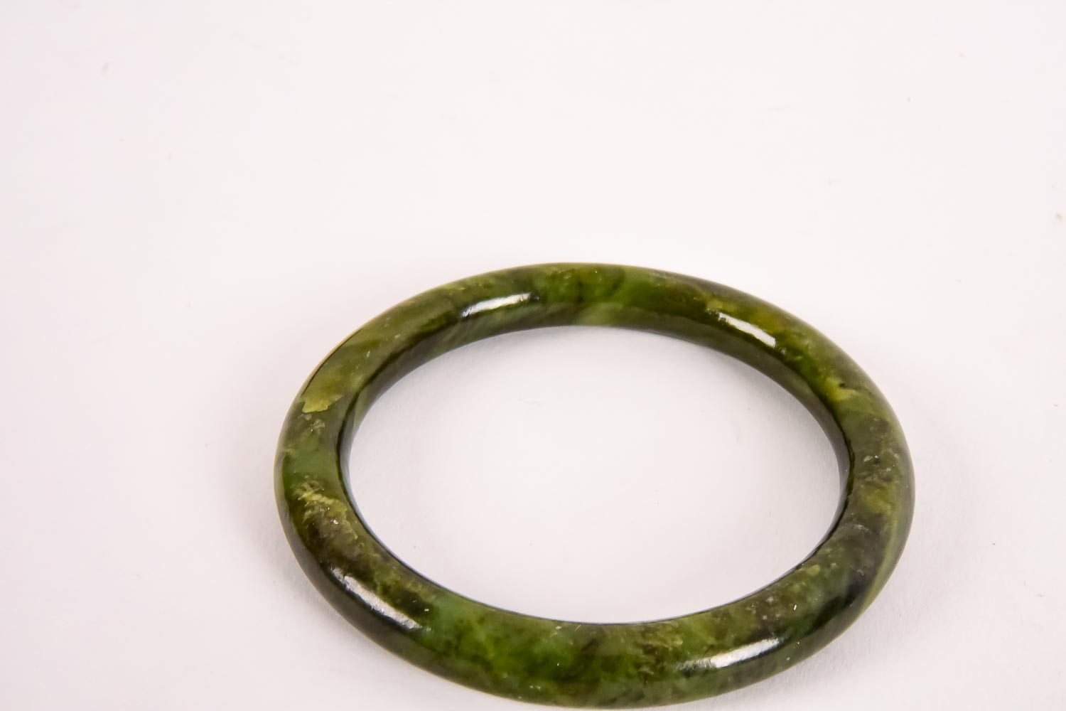 Nephrite Jade Bangle Bracelet