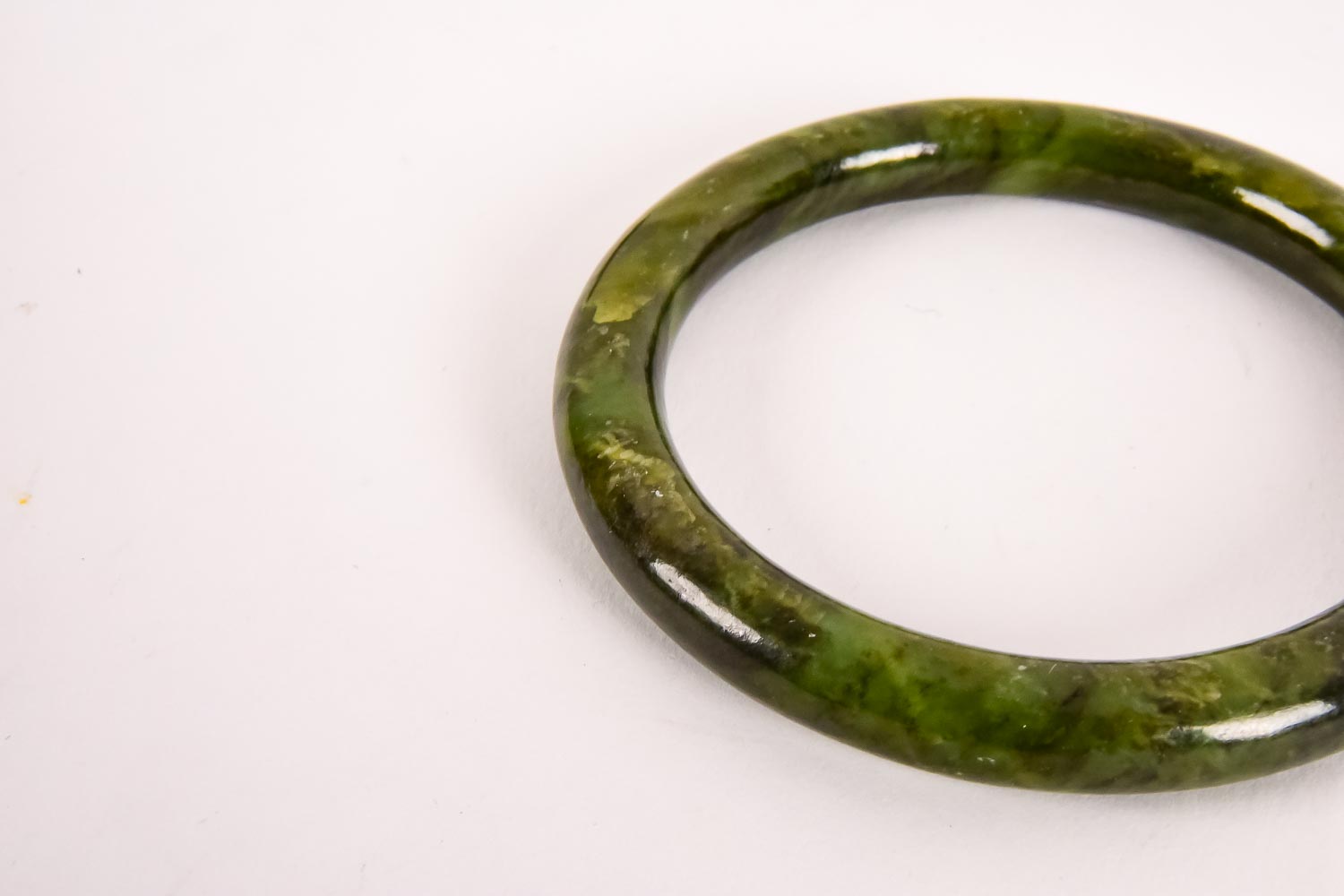 Nephrite Jade Bangle Bracelet