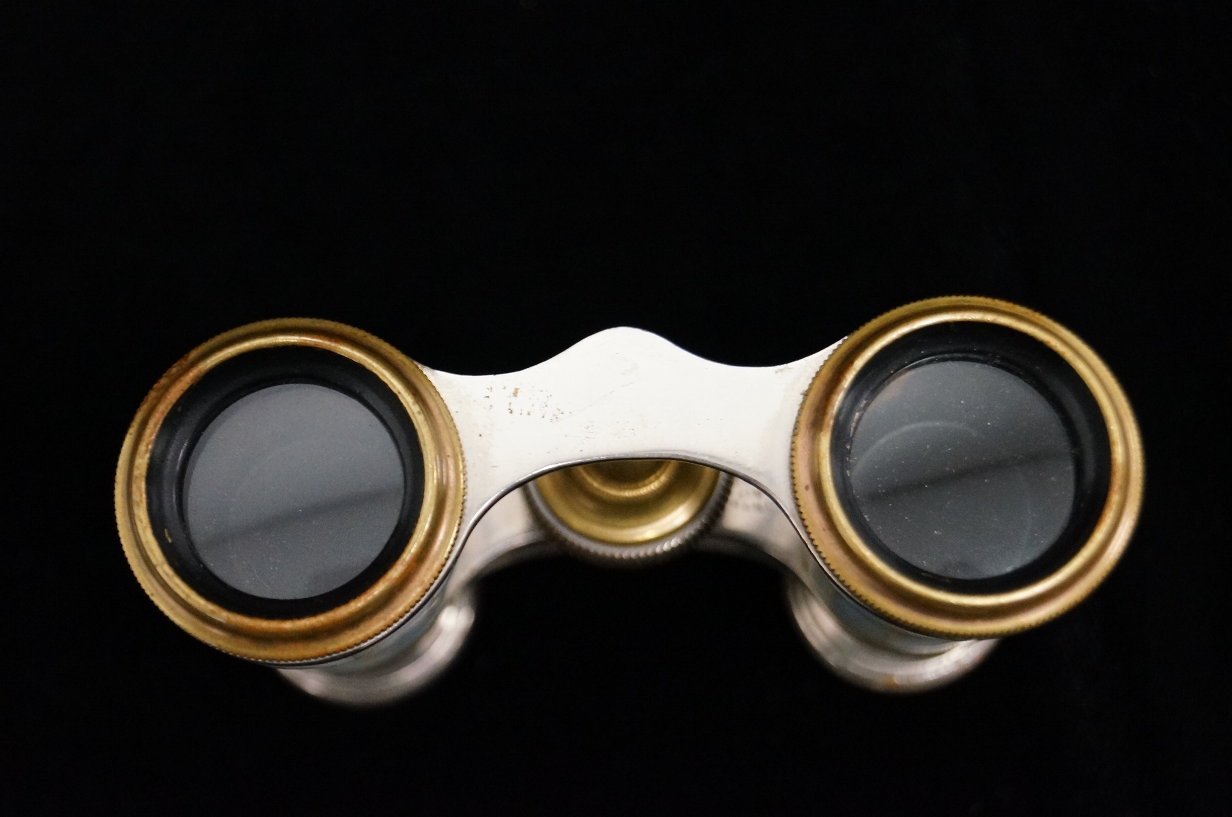 Vintage French Mother of Pearl Opera Glasses