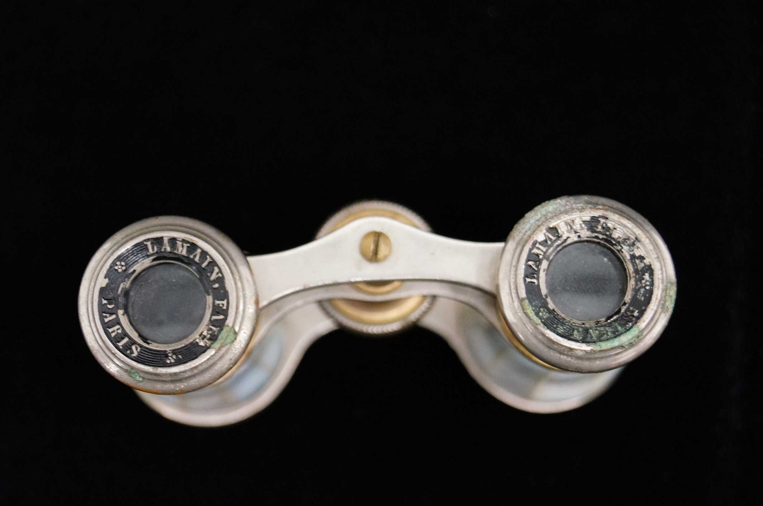 Vintage French Mother of Pearl Opera Glasses