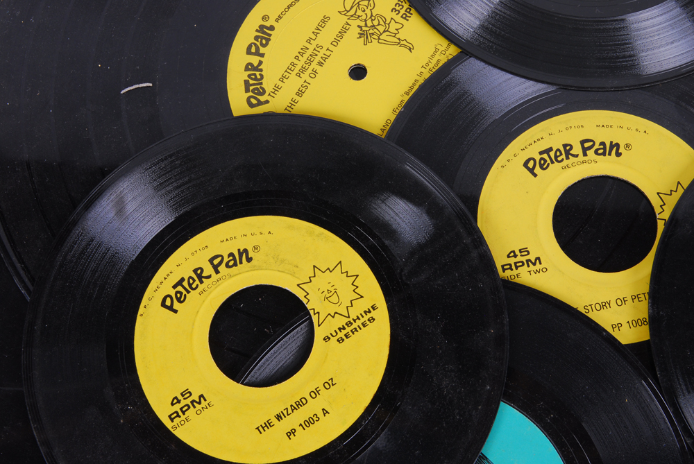 "Sesame Street," Peter Pan and Other Children's Records