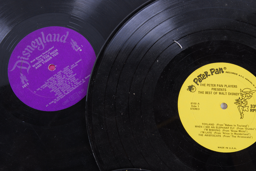 "Sesame Street," Peter Pan and Other Children's Records
