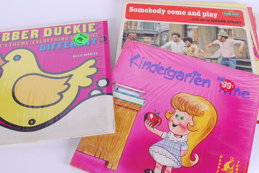 "Sesame Street," Peter Pan and Other Children's Records