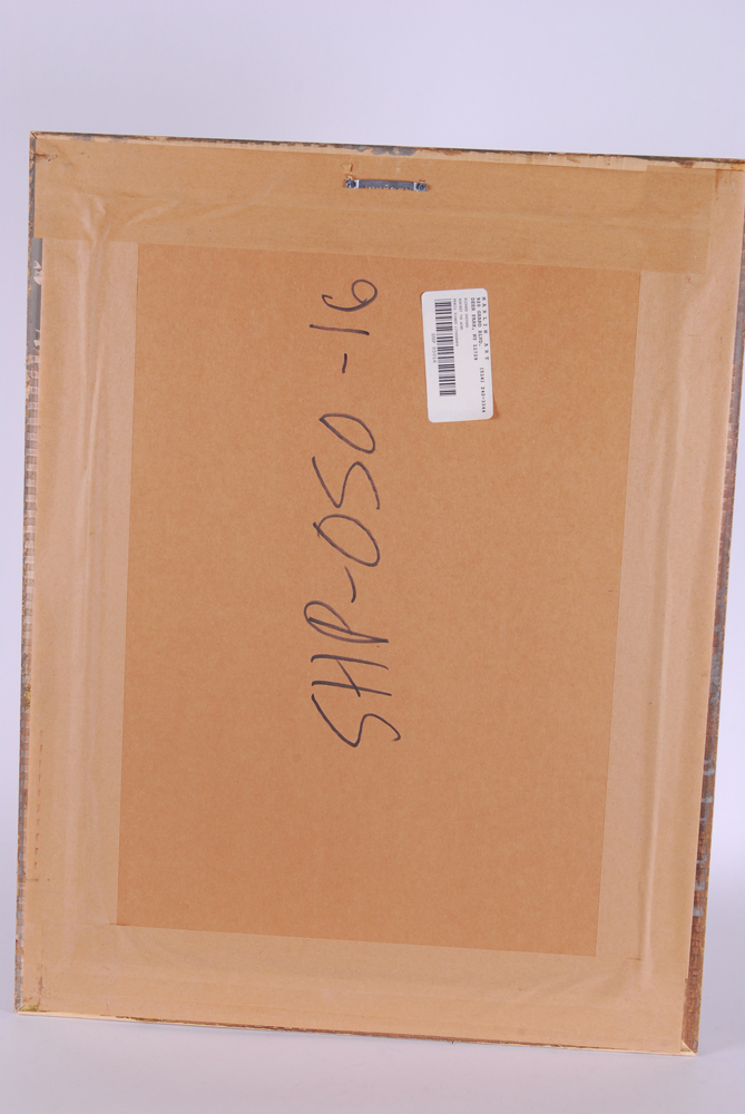 R. Shepard Signed Numbered "Against the Wind" Lithograph