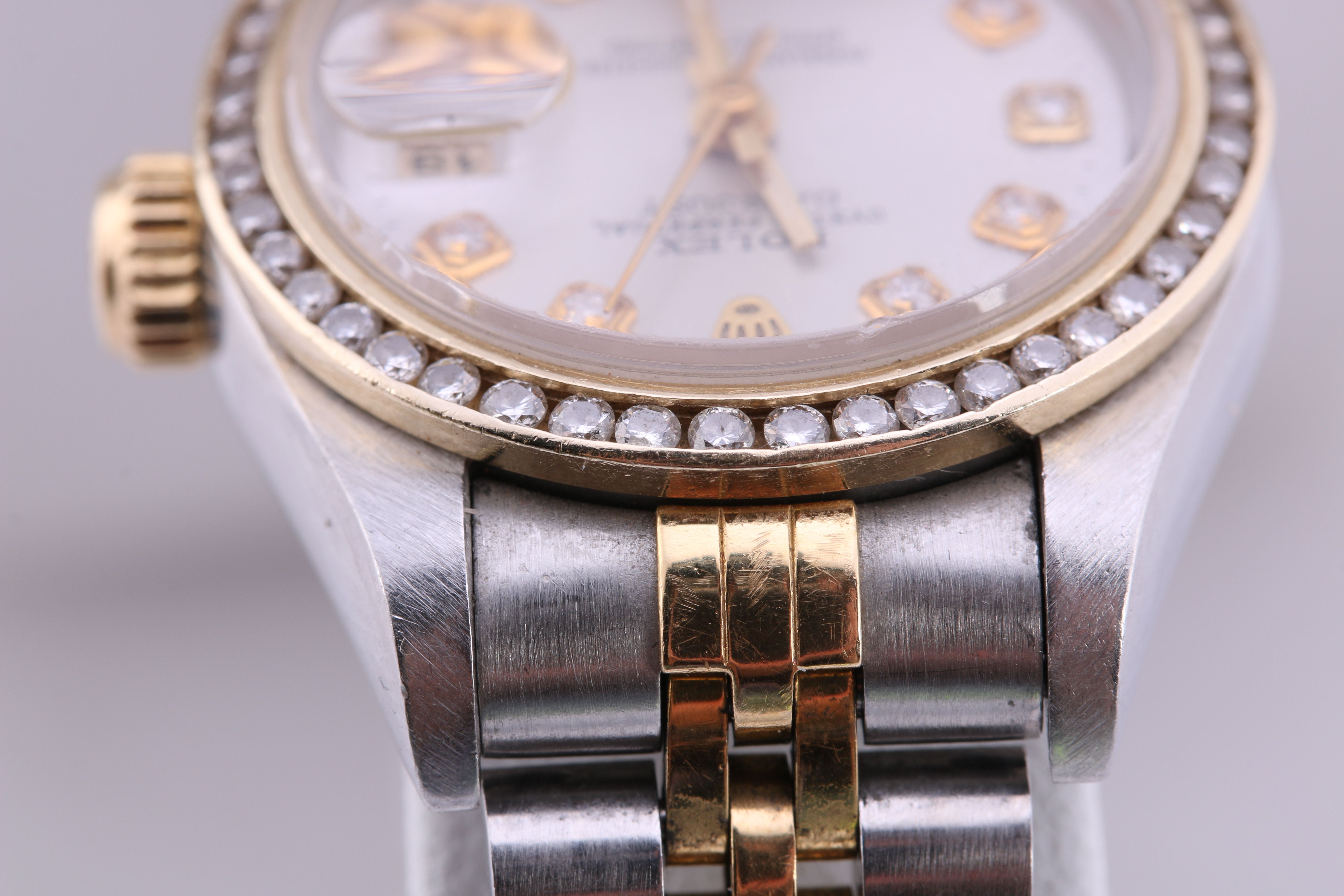 Women's Rolex Oyster Perpetual Diamond Watch