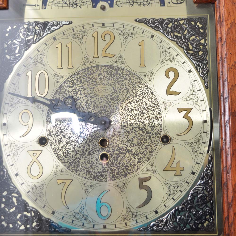 Pearl Chiming Grandfather Clock