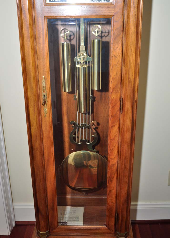 Pearl Chiming Grandfather Clock