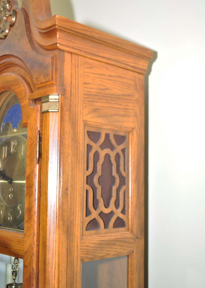 Pearl Chiming Grandfather Clock