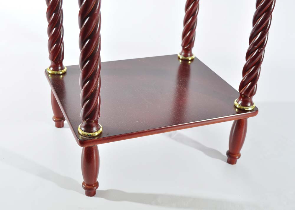 Marble Top Accent Table