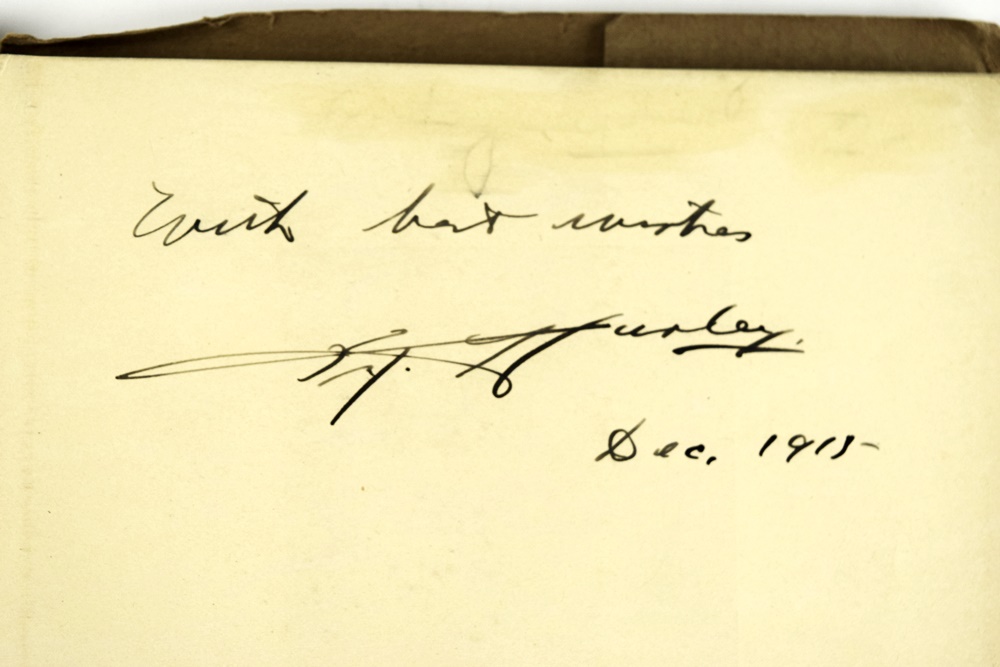 Three E.T. Hurley Books of Etchings Dated 1915,1926 and 1929, Two Being Signed by the Artist