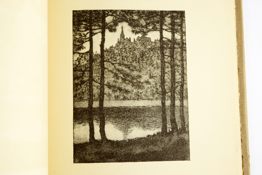 Three E.T. Hurley Books of Etchings Dated 1915,1926 and 1929, Two Being Signed by the Artist