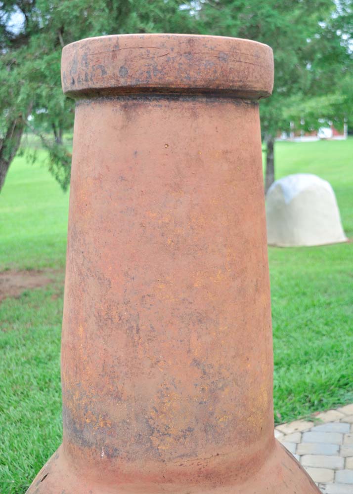 Very Large Clay Chiminea