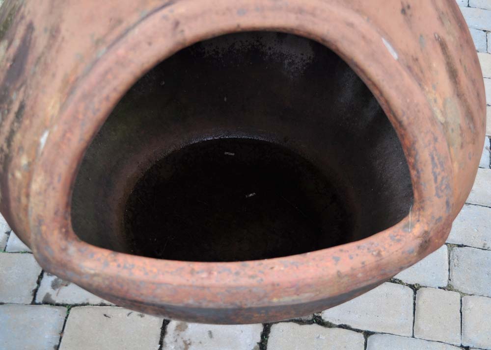 Very Large Clay Chiminea