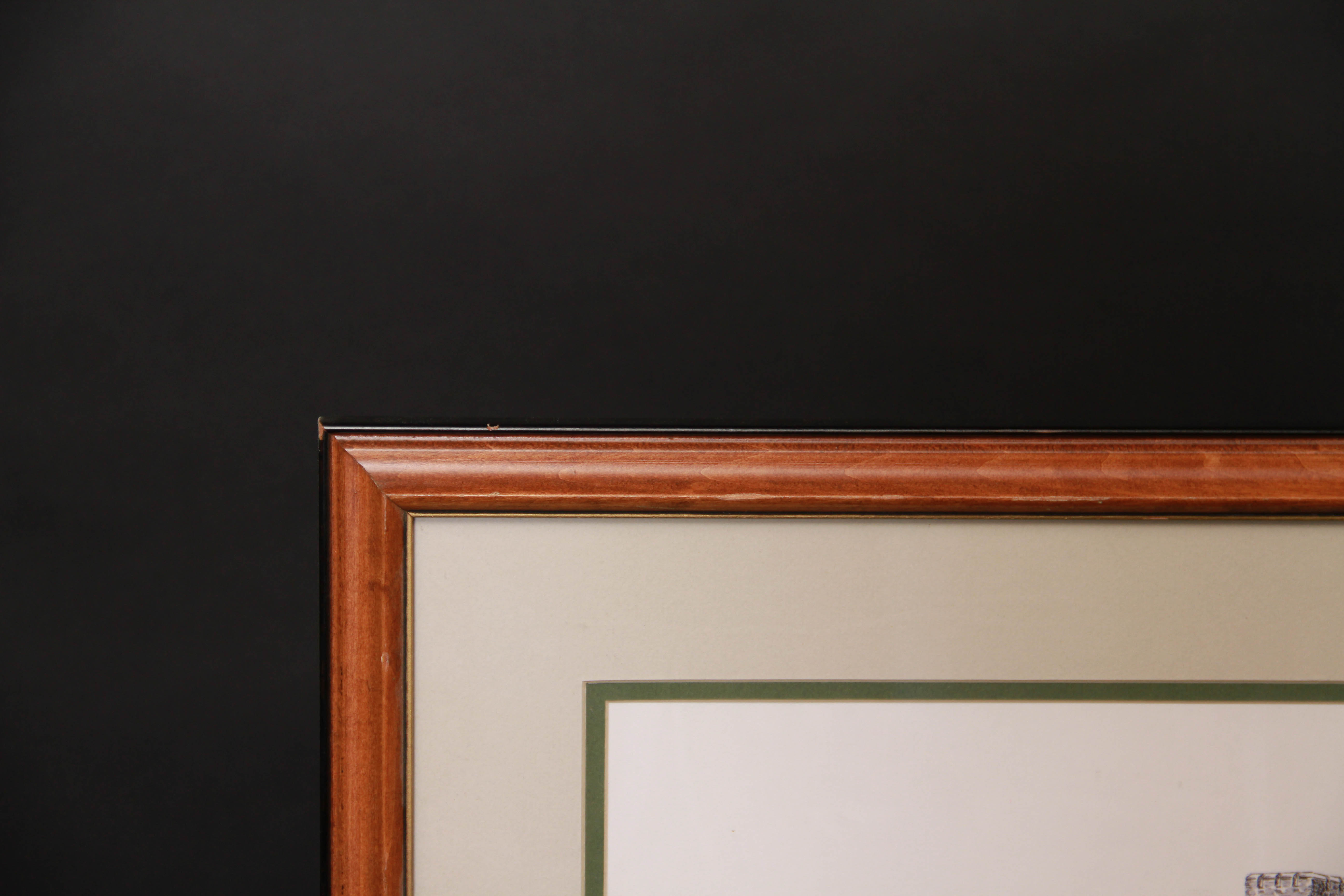 Limited Edition "Burruss Hall" Print by Evelyn Schmidt