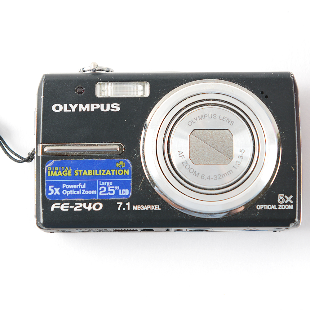 Olympus FE-240 7.1 Mega Pixel Camera and Sanyo Xacti 10 Mega Pixel Dual Camera