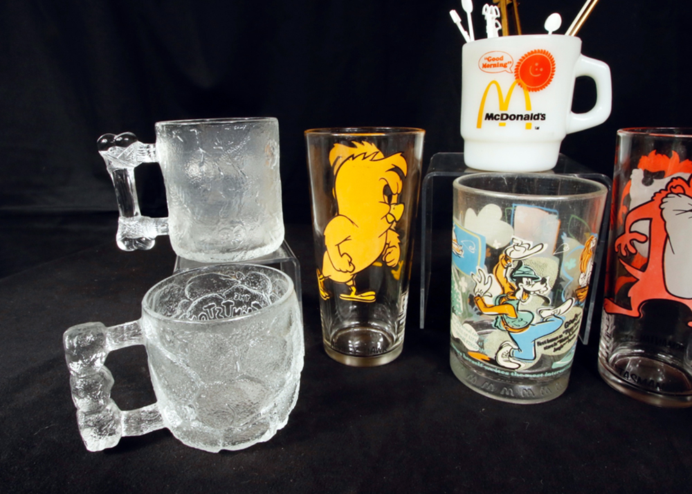 Collectible Cartoon Character Glassware