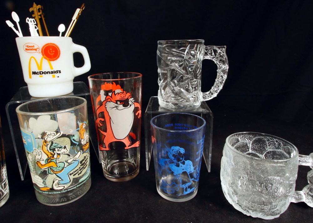 Collectible Cartoon Character Glassware