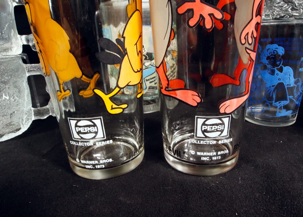 Collectible Cartoon Character Glassware