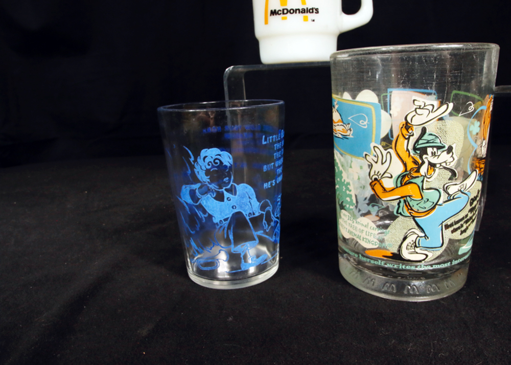 Collectible Cartoon Character Glassware