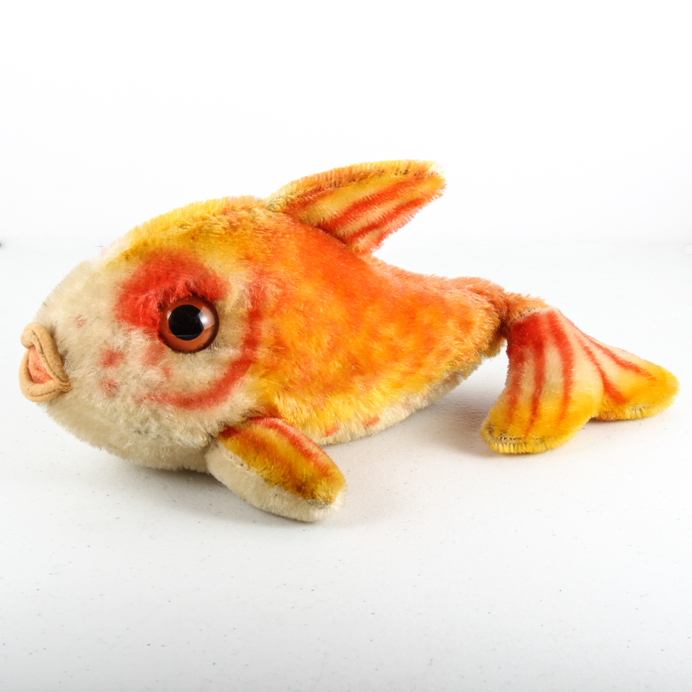 Vintage 1960's Steiff Flossy Fish