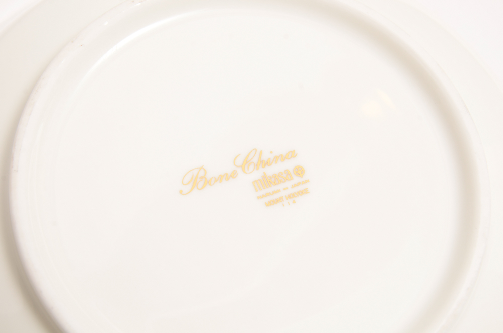Mikasa "Mount Holyoke" Bone China Dishes