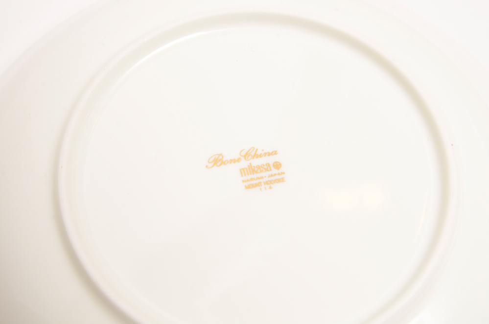 Mikasa "Mount Holyoke" Bone China Dishes