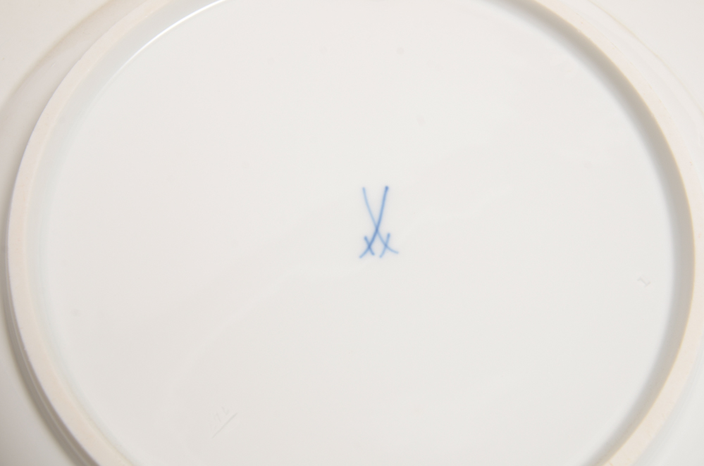 Meissen "Red Dragon" Porcelain Plates