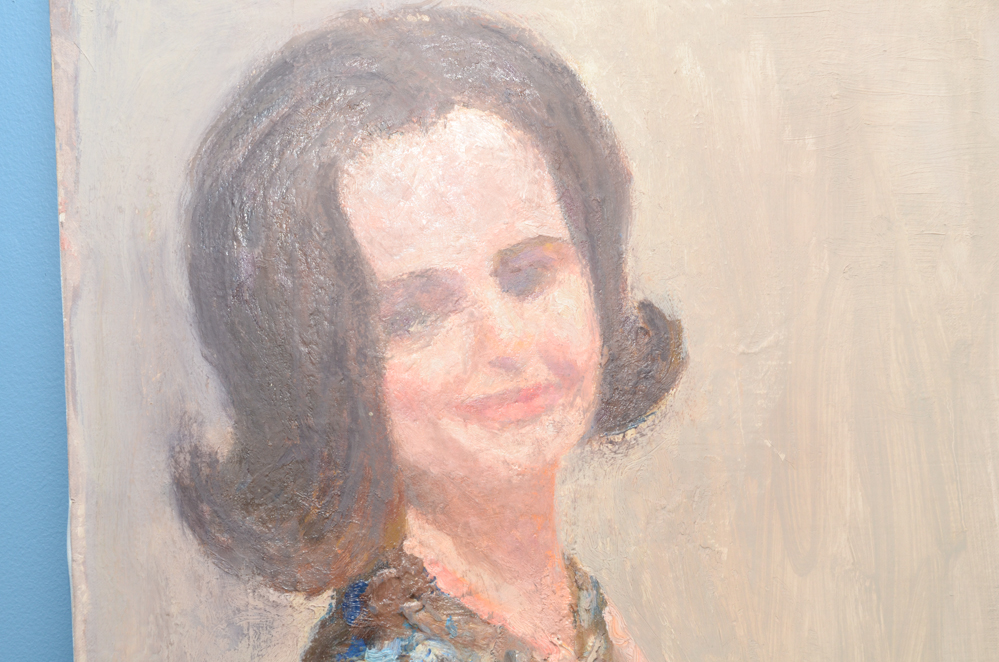 Fremont Ellis Portrait "Bambi in Pink Brocade"