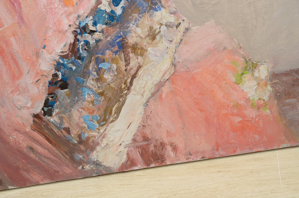 Fremont Ellis Portrait "Bambi in Pink Brocade"