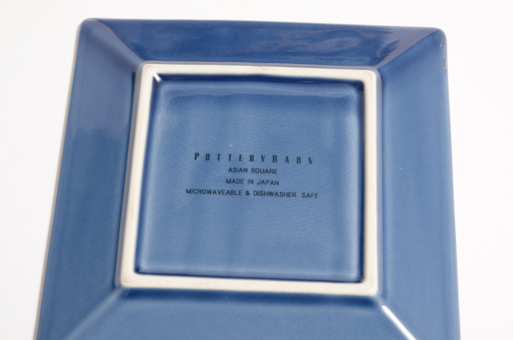 Pottery Barn "Asian Square" Dishes