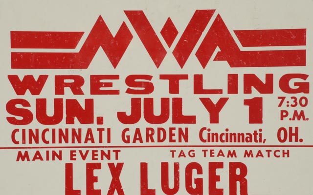 Wresting Poster Lex Luger/Sting Vs. Ric Flair/Barry Windham