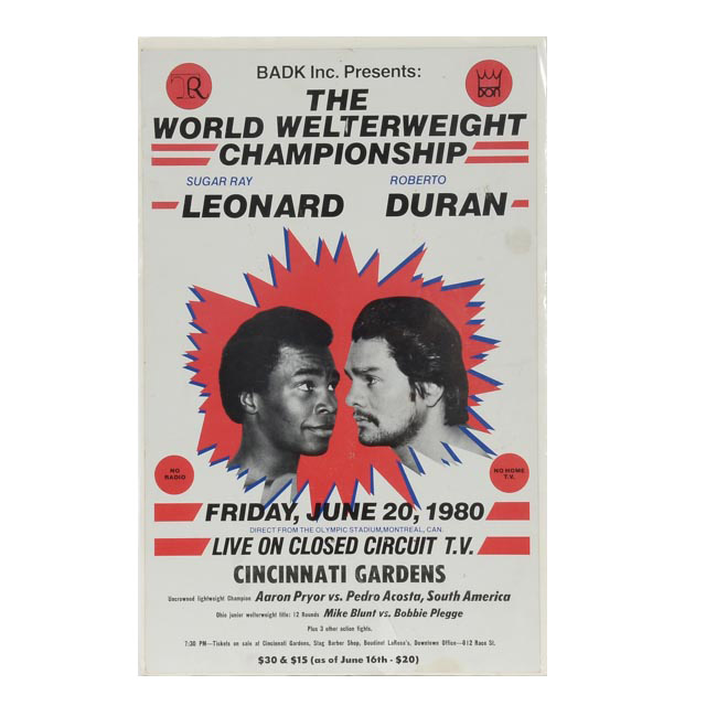 Leonard vs Duran Broadside