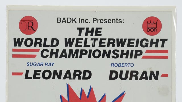 Leonard vs Duran Broadside