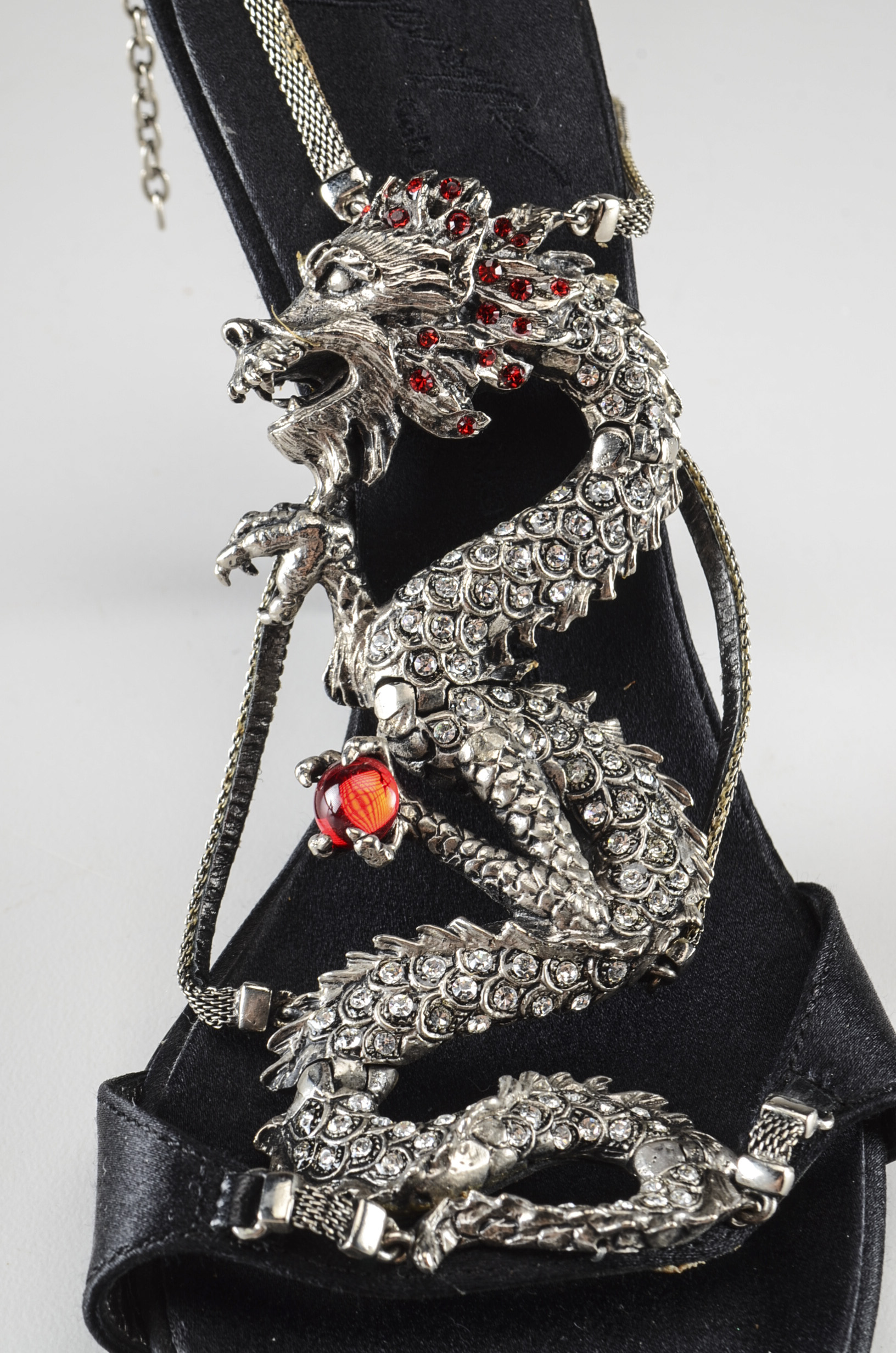 Giuseppe Zanotti Rhinestone Dragon Stilettos