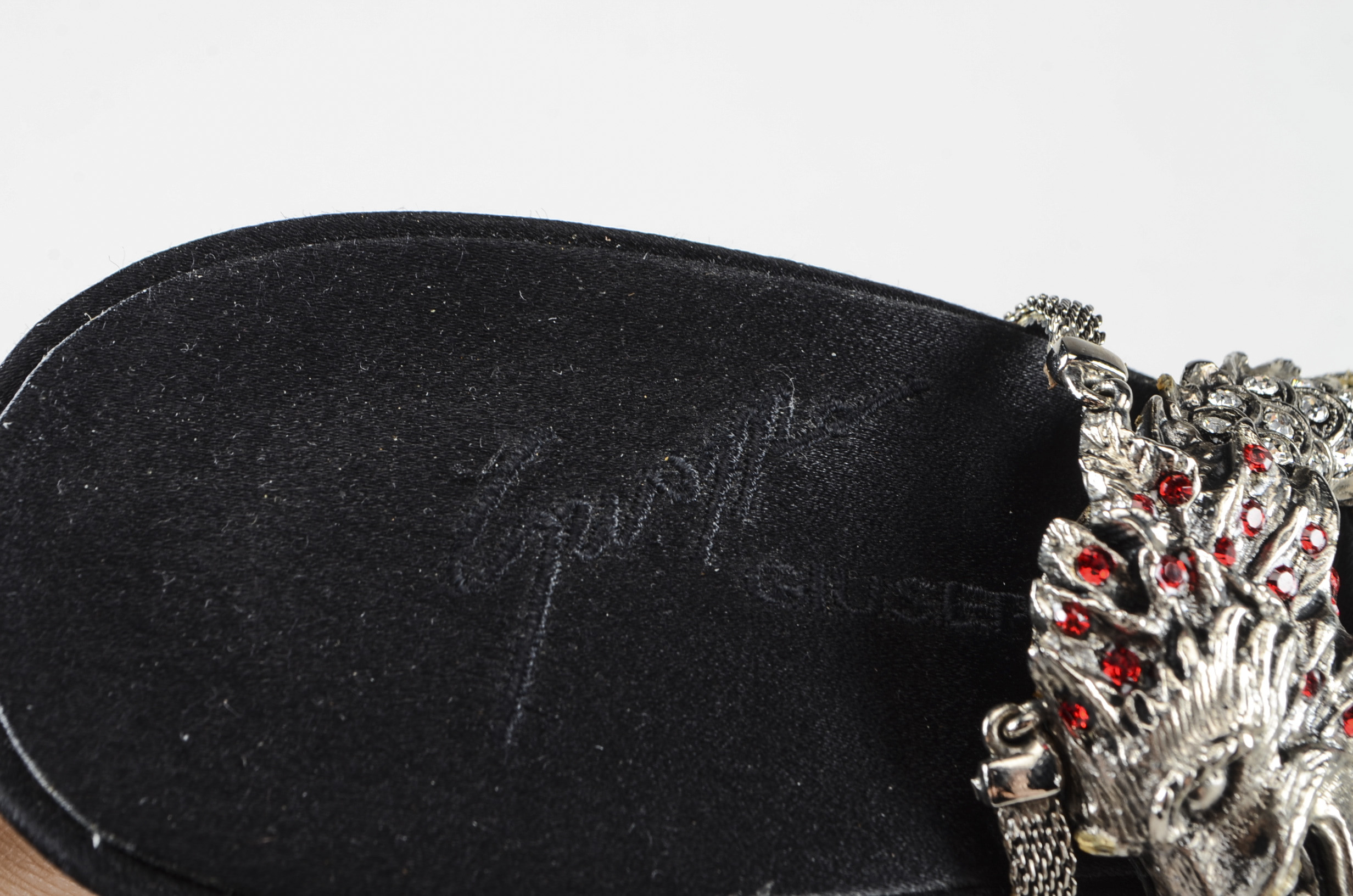 Giuseppe Zanotti Rhinestone Dragon Stilettos