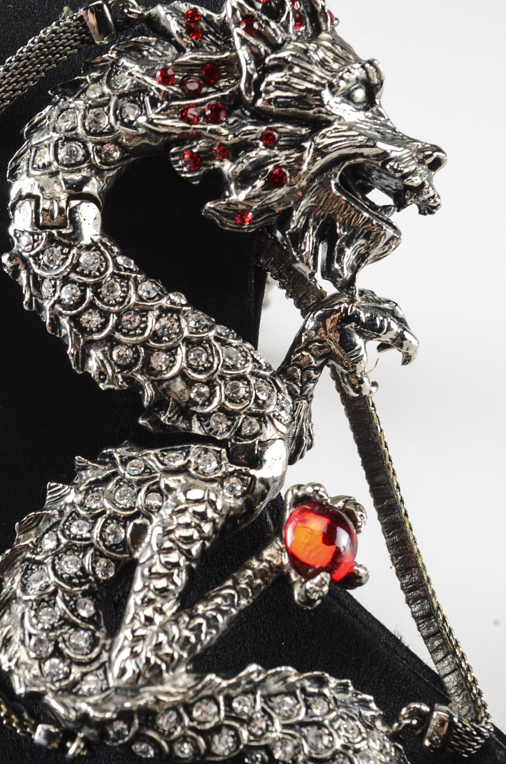 Giuseppe Zanotti Rhinestone Dragon Stilettos