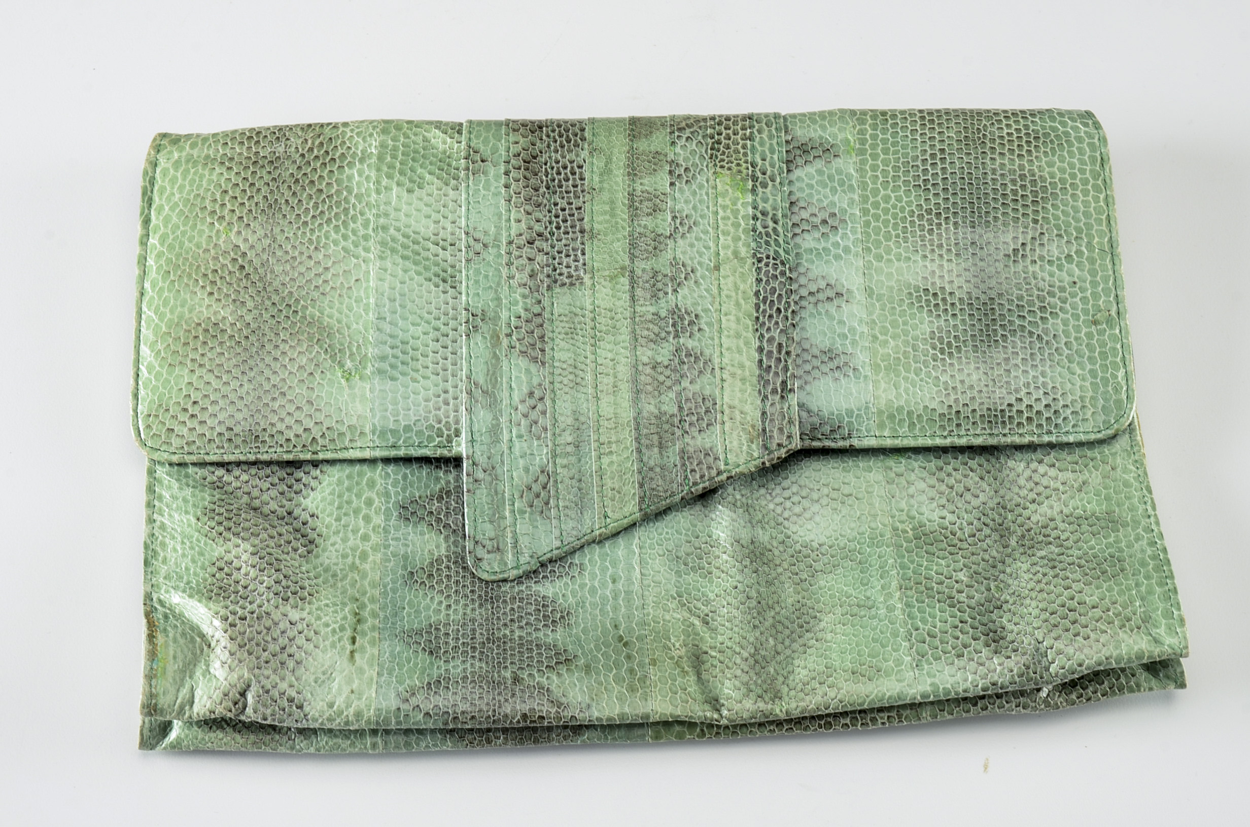 Two Snakeskin Handbags