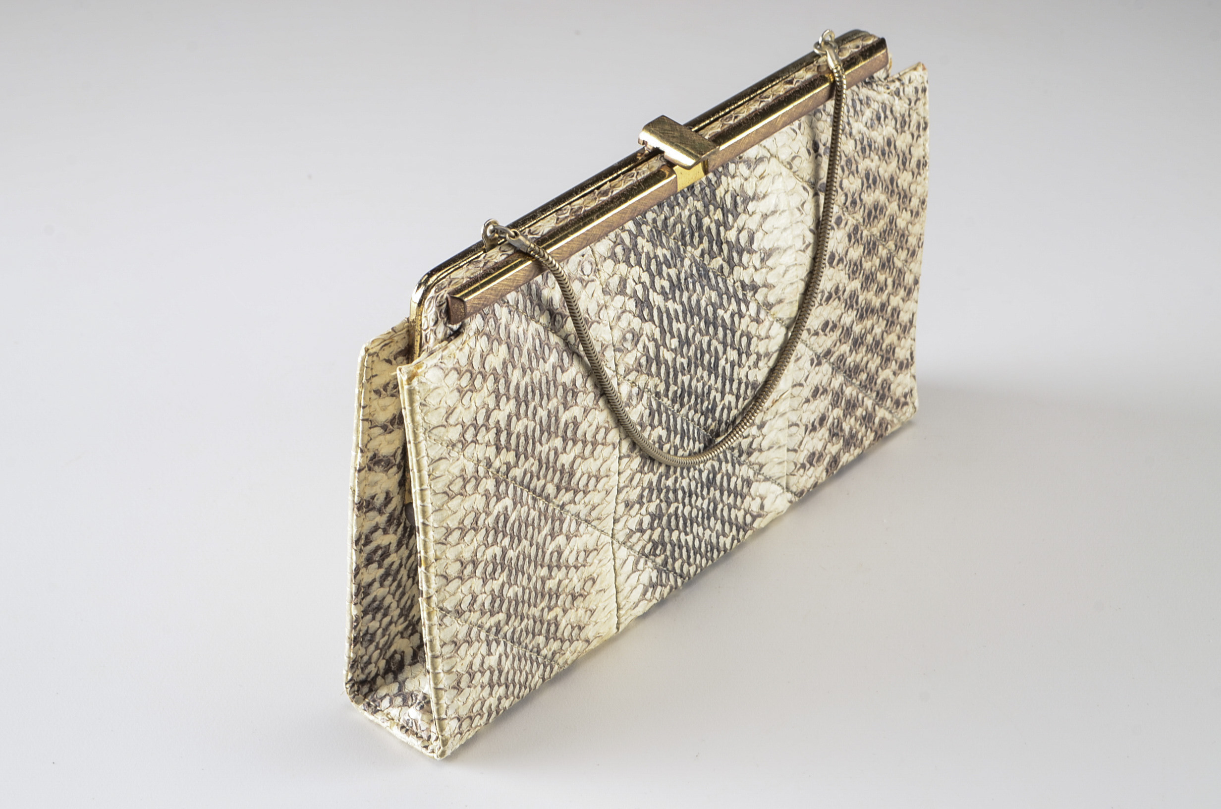 Two Snakeskin Handbags