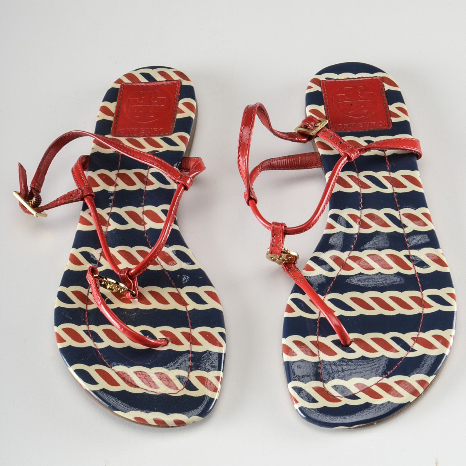 Two Pairs of Tory Burch Sandals