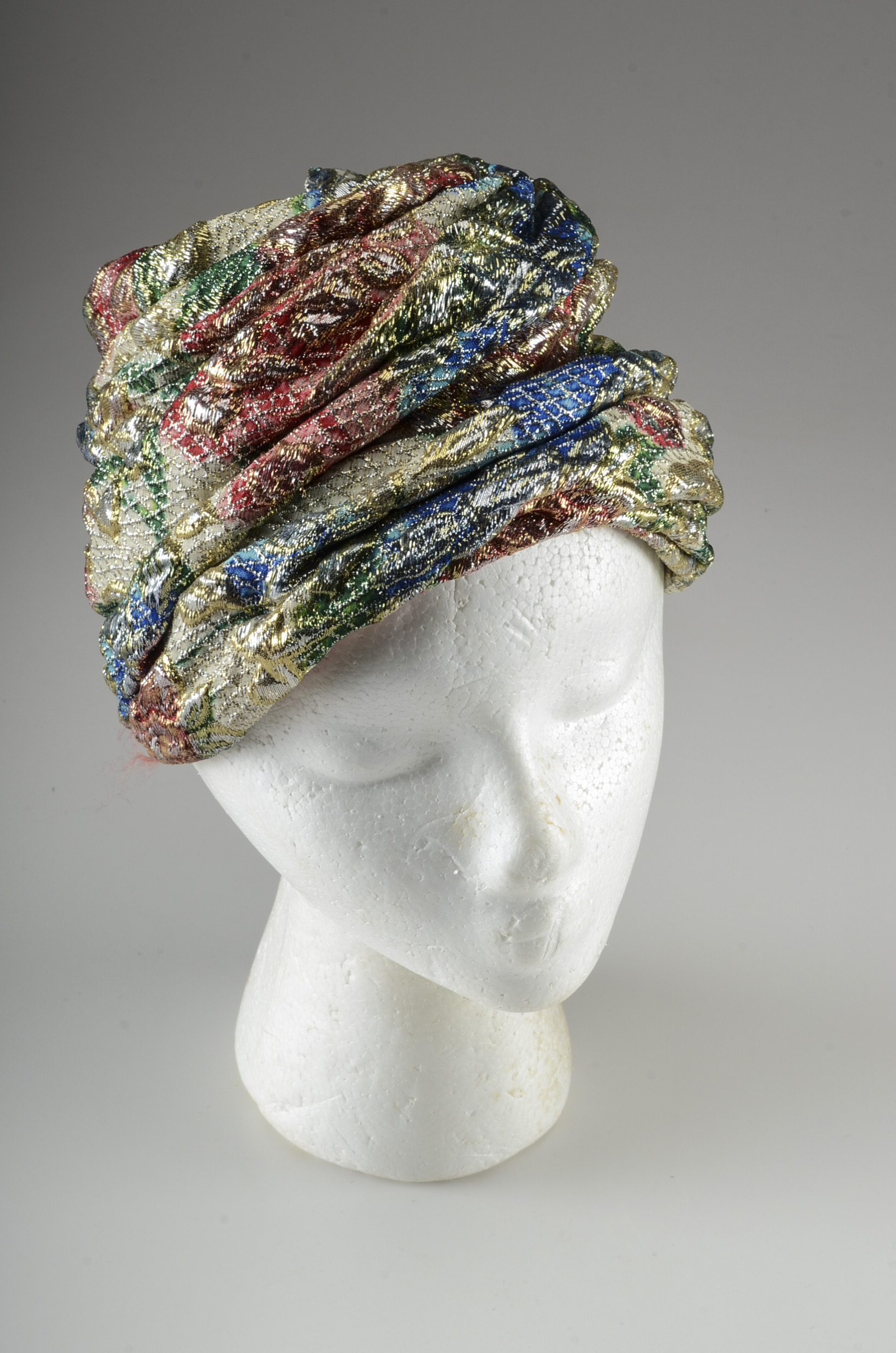 Four Vintage Turban Style Hats in Hat Boxes