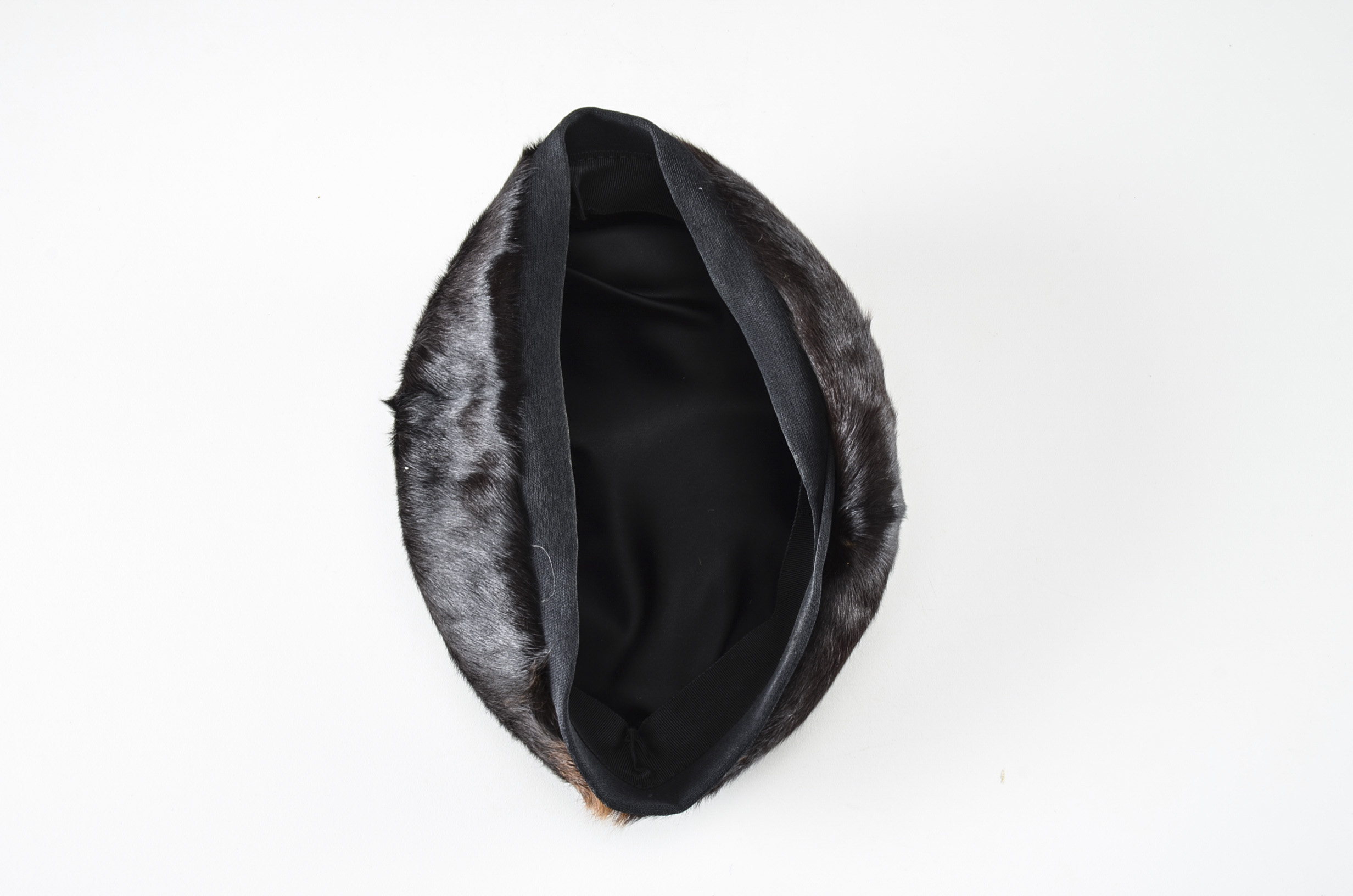 Vintage Calf Hair Beret
