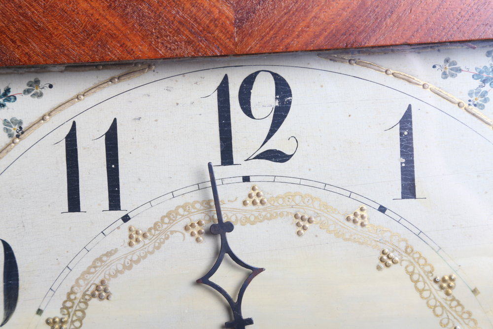 Antique Eli Terry Pillar and Scroll Mantel Clock