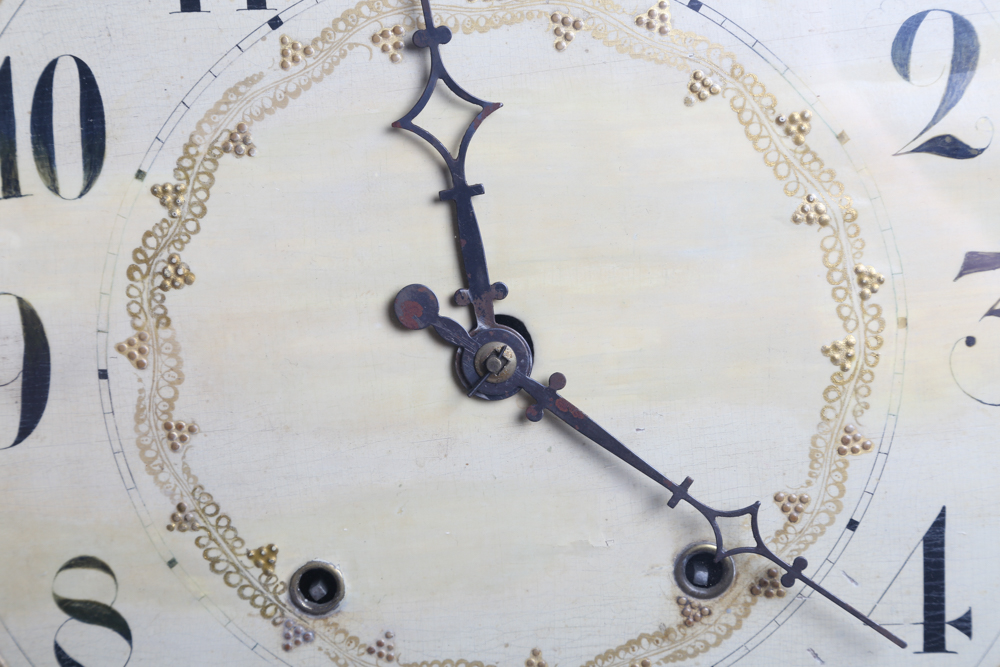 Antique Eli Terry Pillar and Scroll Mantel Clock