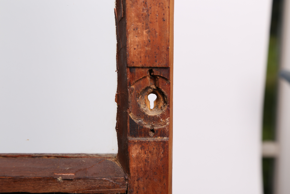 Antique Eli Terry Pillar and Scroll Mantel Clock