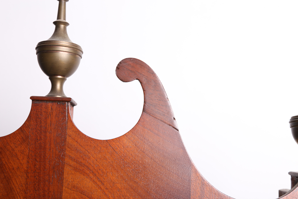 Antique Eli Terry Pillar and Scroll Mantel Clock