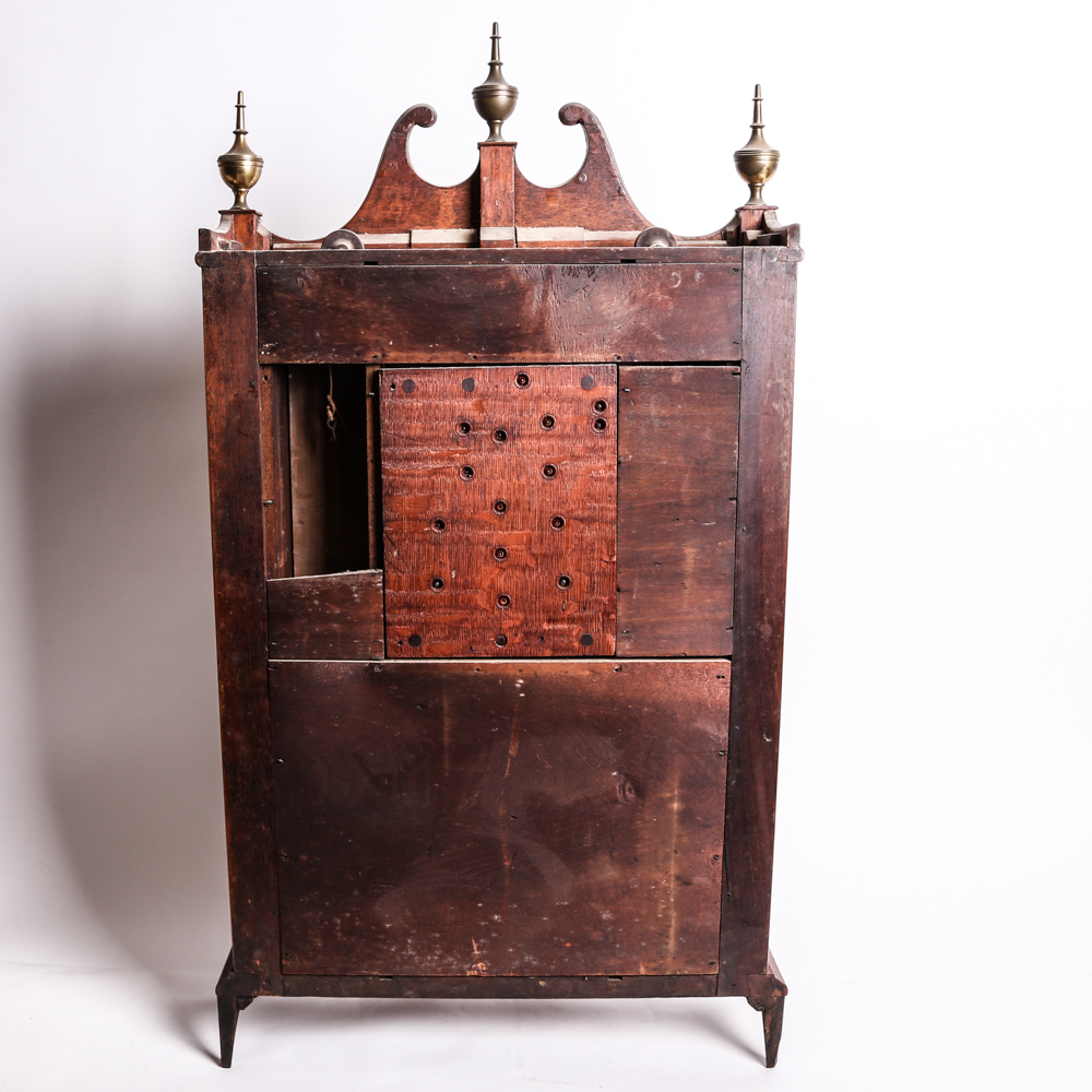 Antique Eli Terry Pillar and Scroll Mantel Clock