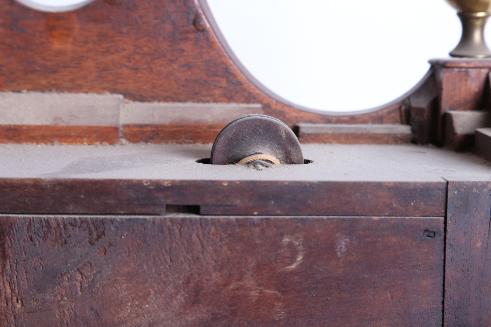 Antique Eli Terry Pillar and Scroll Mantel Clock